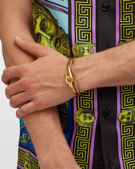 versace bracelet mens replica|versace bracelets for sale.